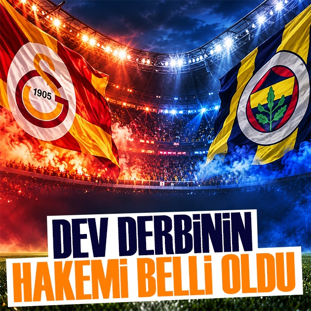 Galatasaray-Fenerbahçe derbisinde düdük Atilla Karaoğlan'da!