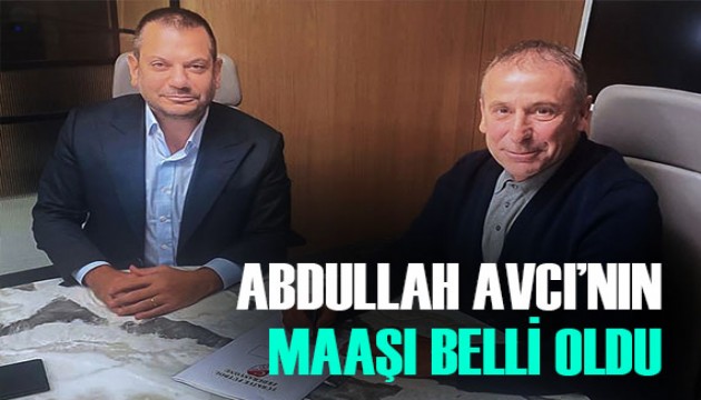 Trabzonspor'dan resmi açıklama! İşte Abdullah Avcı'nın maaşı...