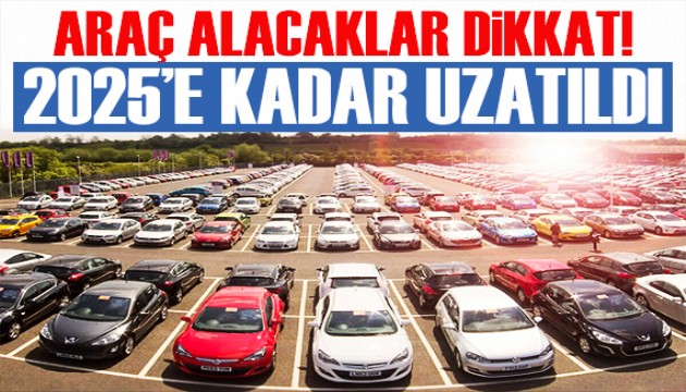 Ticaret Bakanlığı açıkladı: 6 ay 6 bin km şartında değişiklik!