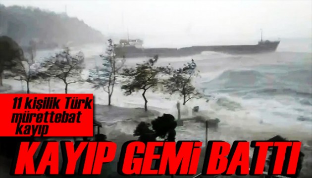 Zonguldak'ta kaybolan gemi battı! Bakan Yerlikaya acı bilançoyu duyurdu