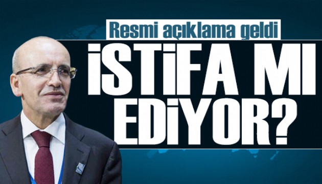 DMM'den açıklama geldi: Mehmet Şimşek istifa mı ediyor?