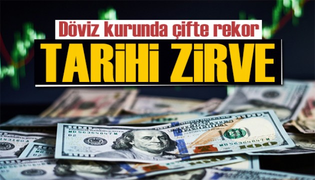 Piyasalarda deprem! Dolar ve Euro uçuşa geçti! Çifte rekor