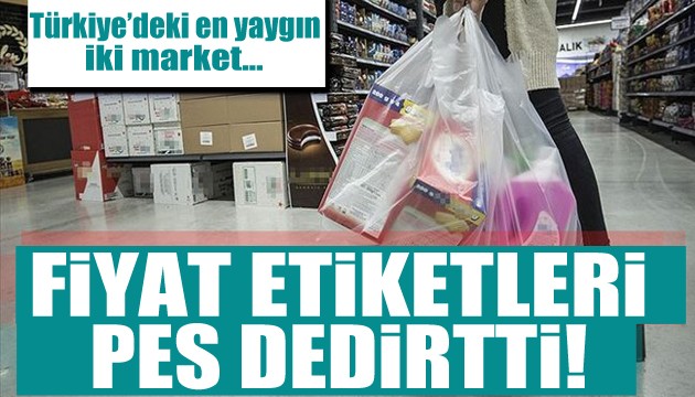 Marketlerin etiketleri incelendi! Fiyat farkı pes dedirtti