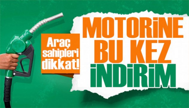 Araç sahiplerini sevindirecek haber: Motorine bu kez indirim geliyor