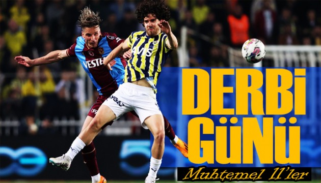 Gözler bugün Şükrü Saraçoğlu'nda! Fenerbahçe-Trabzonspor'un muhtemel 11'leri! Fenerbahçe maçı saat kaçta?