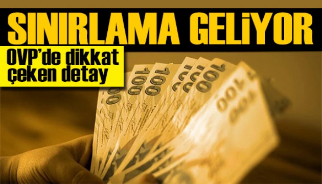 OVP'de dikkat çeken detay: Kredi kartına sınırlama geliyor