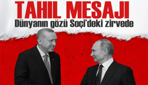 Dünyanın gözü Soçi'de: Erdoğan-Putin görüşmesi başladı! Liderlerden ilk açıklama