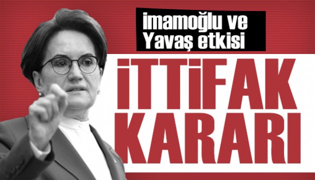 İYİ Parti'de İmamoğlu ve Yavaş etkisi: İttifak kararını açıklayacak