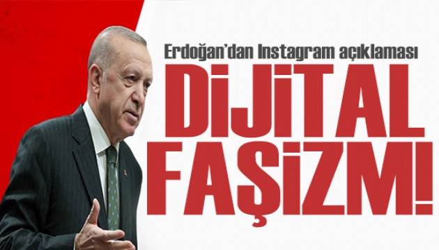 Erdoğan'dan Instagram çıkışı: Hükümet olarak özgürlükle sorunumuz yok!