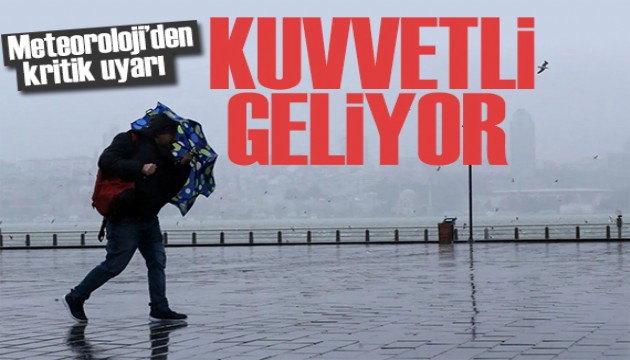 Meteoroloji bölge bölge uyardı: Sıcaklıklar düşüyor! İstanbul'da yağışlar devam edecek mi?