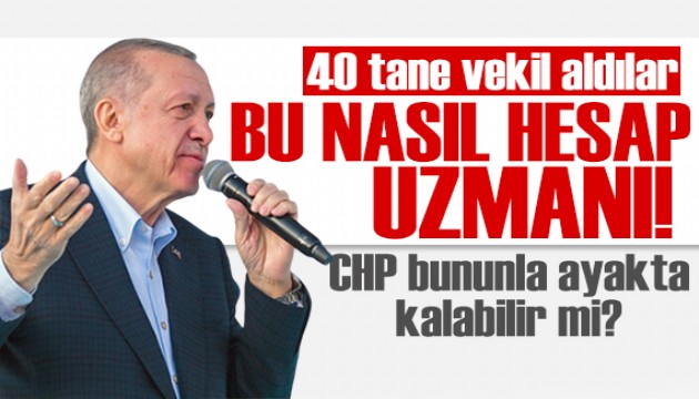 Erdoğan'dan Kılıçdaroğlu'na tepki: Bununla CHP ayakta kalabilir mi?