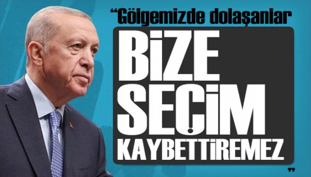 Erdoğan Şanlıurfa'da konuştu: Kimse bize seçim kaybettiremez