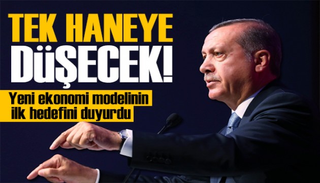 Erdoğan'dan enflasyon mesajı: Tek haneli rakama düşüreceğiz