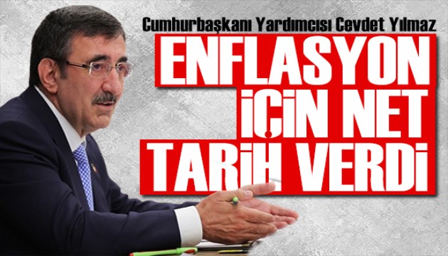 Cevdet Yılmaz'dan enflasyon açıklaması! Tarih verdi