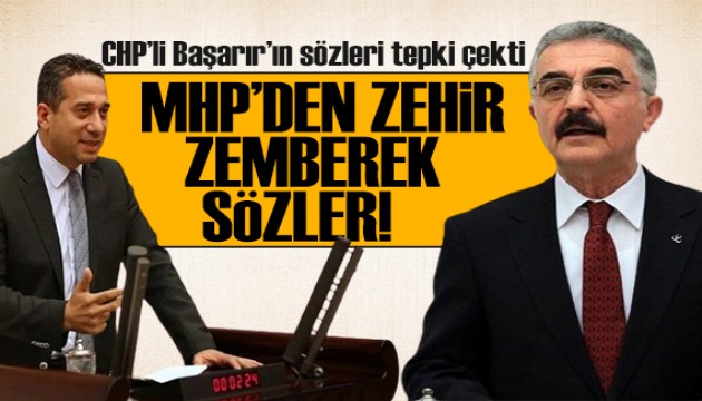 MHP'den Ali Mahir Başarır'a tepki: CHP'nin tek misyonu terör uzantılarına sahip çıkmak