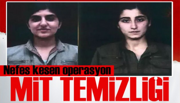 MİT'ten nokta operasyon! Teröristlere ağır darbe