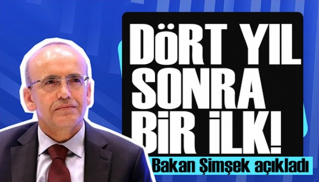 Bakan Şimşek'ten Merkez Bankası açıklaması: Uzun zaman sonra zirvede