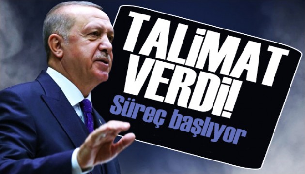 Cumhurbaşkanı Erdoğan talimatı verdi: Sahaya inin!