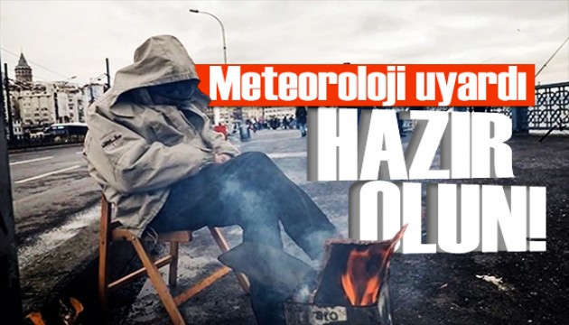 Meteoroloji bölge bölge uyardı: Alarm verildi! İşte 5 Ocak hava durumu