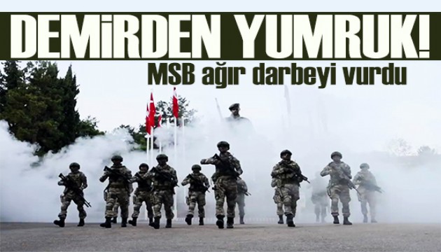 MSB duyurdu: Teröre ağır darbe! Etkisiz hale getirildiler