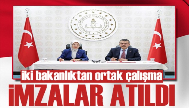 İki bakanlıktan ortak çalışma: İmzalar atıldı