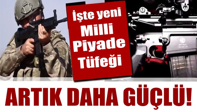 Milli Piyade Tüfeği'nde yeni gelişme