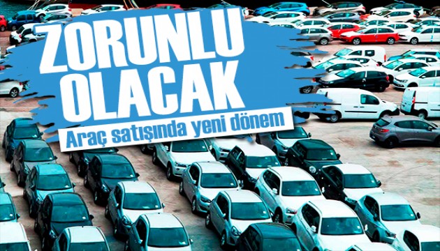 Bakanlık açıkladı: İkinci el araç satışında yeni dönem