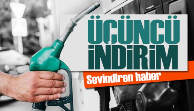 Araç sahiplerini sevindiren haber! Akaryakıta üçüncü indirim