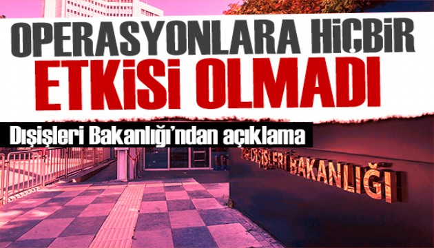 Dışişleri Bakanlığı'ndan düşürülen SİHA hakkında açıklama