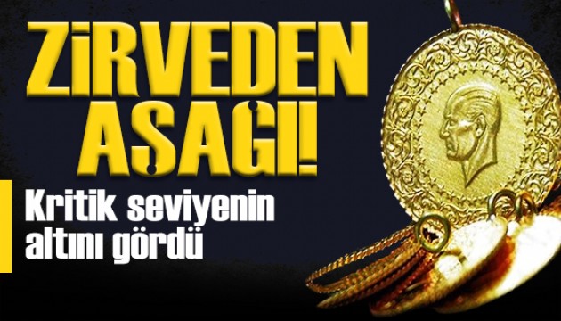 Altın yönünü aşağı çevirdi! Değer kaybı sürüyor