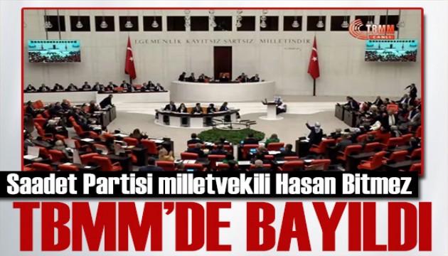 Hasan Bitmez TBMM'de fenalaştı! Oturuma ara verildi