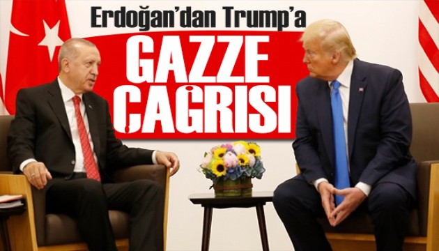 Erdoğan'dan Trump'a Gazze çağrısı: Eski yönetimin hatalı politikalarını terk etmesini bekliyoruz