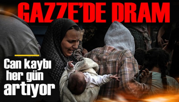 İsrail zulme doymadı! Gazze'de can kaybı artıyor