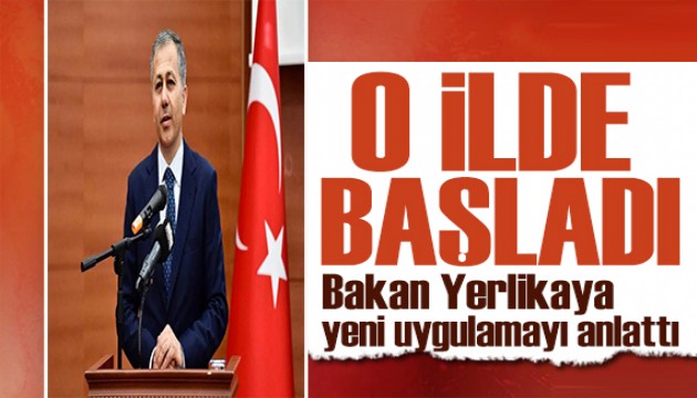 Bakan Yerlikaya duyurdu: Yeni uygulama İstanbul'da başladı