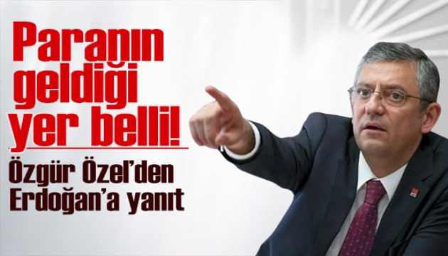 Özgür Özel'den Erdoğan'a tepki: Yalan videoların Cumhurbaşkanı!