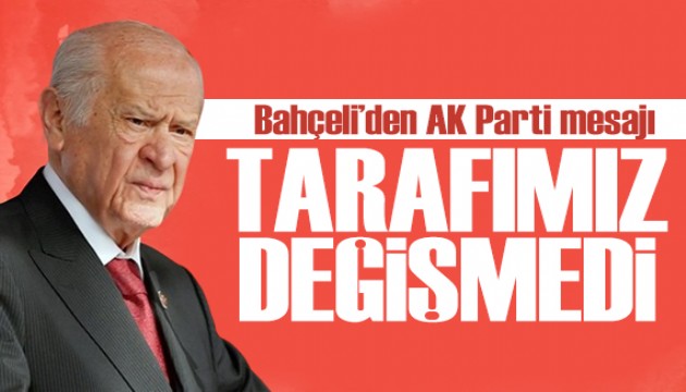 Bahçeli'den seçim mesajı: Adayları kısa süre içerisinde açıklayacağız