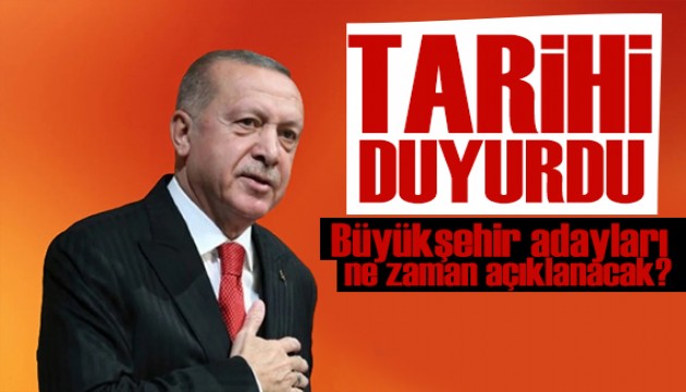 Erdoğan'dan yerel seçim açıklaması: Tarihi duyurdu