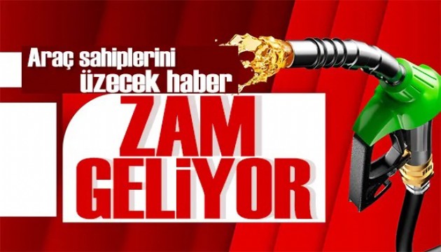 Araç sahiplerini üzecek haber! Motorine zam geliyor: İşte fiyat listesi