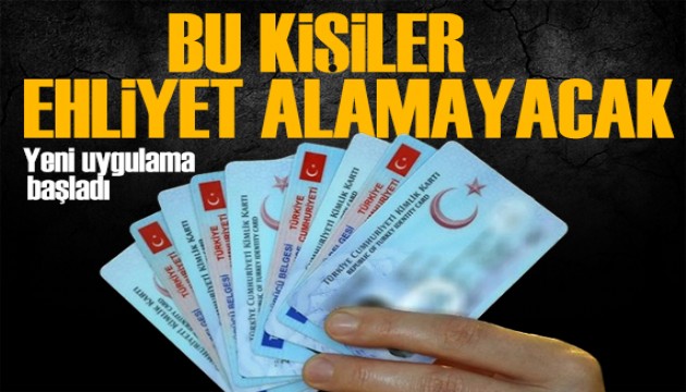 Ehliyet almak isteyenler dikkat! Yeni uygulama başladı