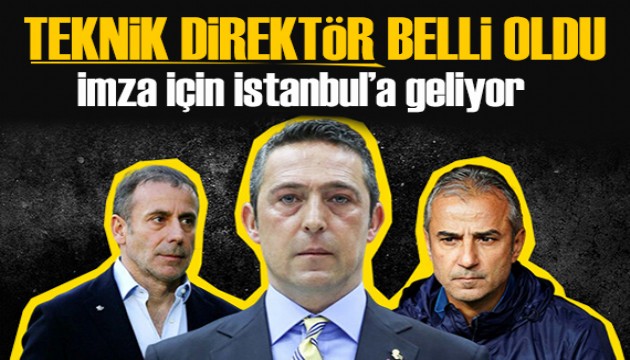 Fenerbahçe'nin teknik direktörü belli oldu! İsmail Kartal İstanbul'a geliyor