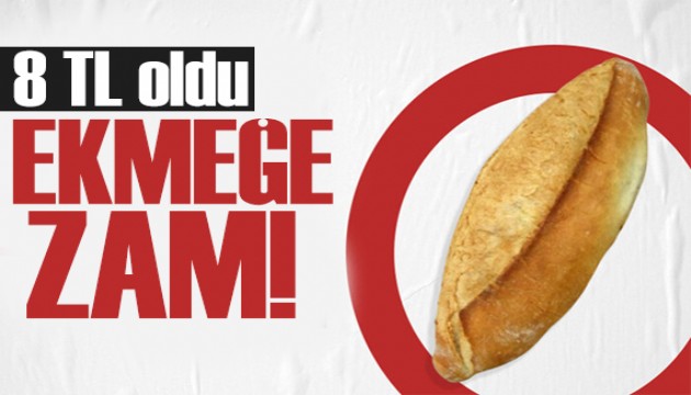 İstanbul'da ekmek ve simide zam! 8 TL oldu