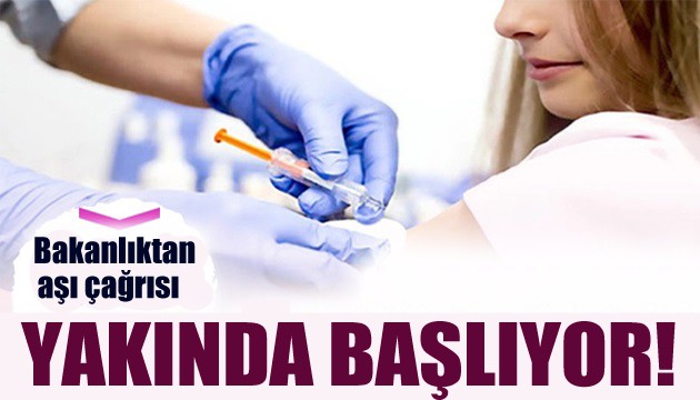 Bakanlıktan aşı için çağrı