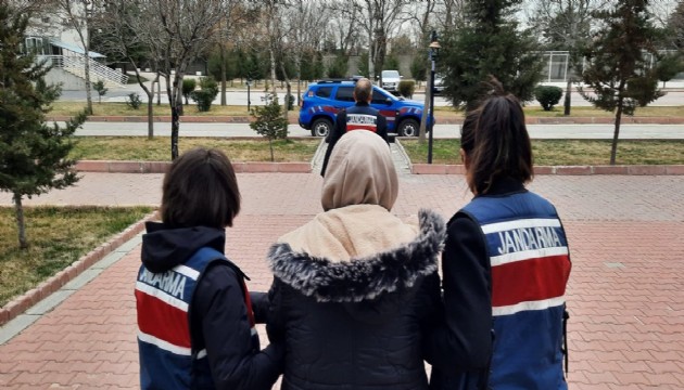 PKK'lı kadın yakalandı