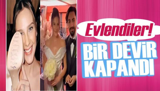 Alina Boz ve Umut Evirgen dünya evine girdi! Bir devir kapandı