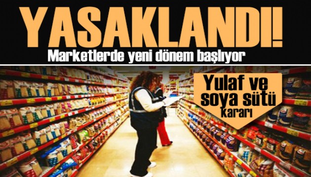 Marketlerde yeni dönem başlıyor! Soya, badem ve yulaf içecekleri artık 'süt' olarak satılmayacak