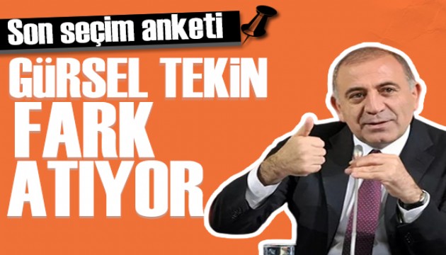 Area'nın Kadıköy anketinde dikkat çeken sonuç! Gürsel Tekin farkı açtı