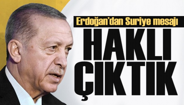 Cumhurbaşkanı Erdoğan'dan kritik açıklama: Yeni dönemin arifesindeyiz