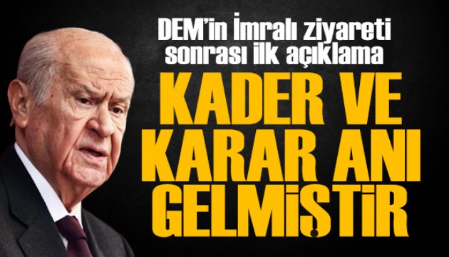 Bahçeli: Ya silahlar ya da silah tutanlar gömülecektir