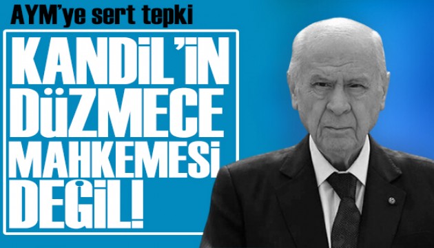 Bahçeli 'Fransa'ya benzemeyiz' diyerek tepki gösterdi: Kimseye göz açtırmayız