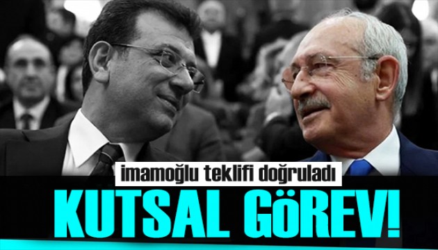 İmamoğlu'ndan divan başkanlığı sorusuna yanıt: Kutsal bir sorumluluk